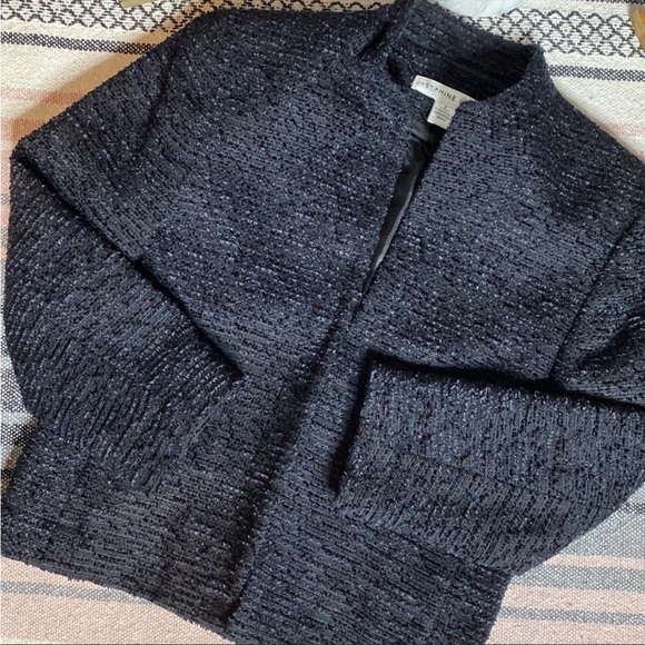 Josephine chaus black textured jacket - Picture 4 of 4